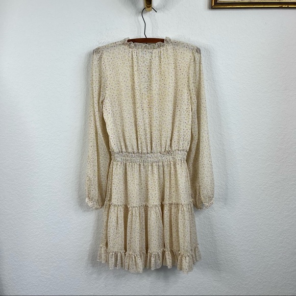 REBECCA MINKOFF Rosemary Long Sleeve Floral Print Dress - Picture 6 of 9